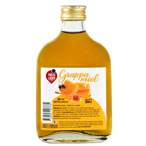 Grappamiel PRECIO LÍDER 200 ml