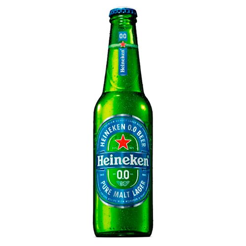 Cerveza sin alcohol HEINEKEN 0.0 % 330 ml