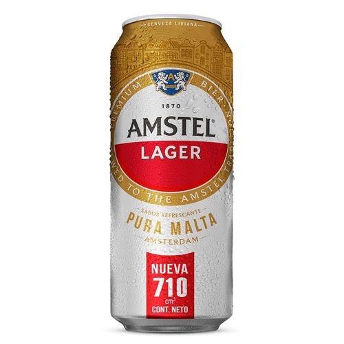 Cerveza AMSTEL 710 ml