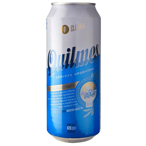 Cerveza QUILMES Lager 473ml