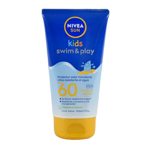 Loción NIVEA Sun kids swim and play fps 60 150 ml