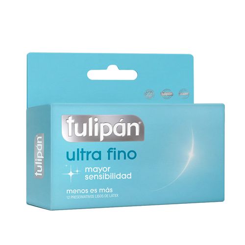 Preservativo TULIPÁN ultra fino 12 unidades