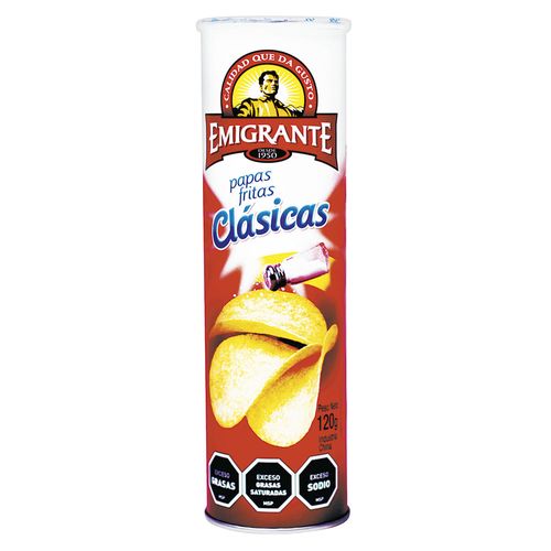 Papas fritas EMIGRANTE clásicas 120g