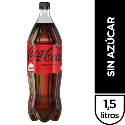 Refresco COCA COLA sin azúcar 1.5 L