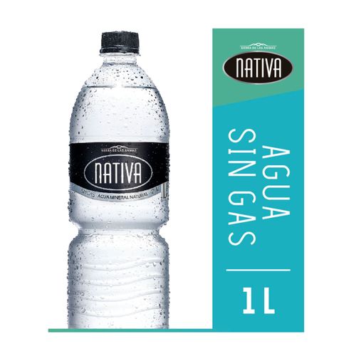 Agua NATIVA sin gas 1 L