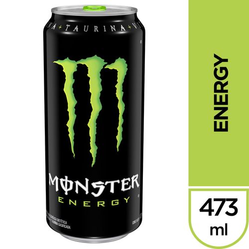 Bebida energizante MONSTER 473 ml