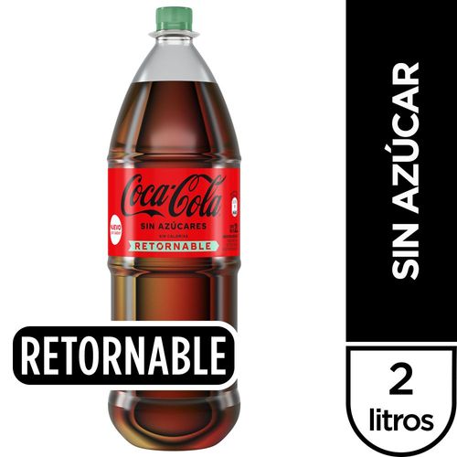 Refresco COCA COLA sin azúcar 2 L