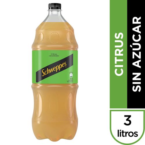 Refresco SCHWEPPES citrus sin azúcar 3 L