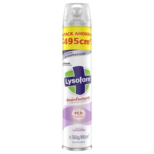 Desinfectante LYSOFORM lavanda 495 ml