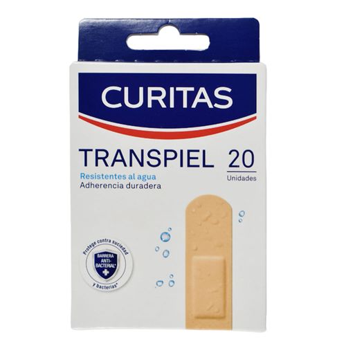 Curitas Transpiel 20 unidades