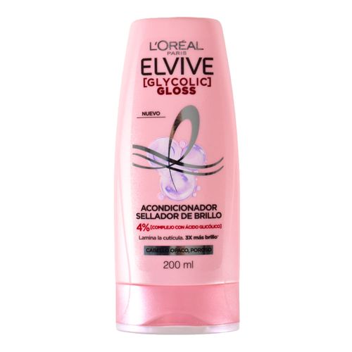 Acondicionador ELVIVE Glyco Gloss 200 ml