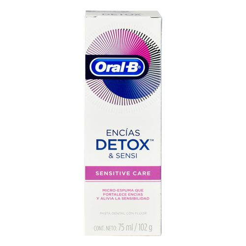 Crema dental ORAL-B Detox Sensitive Care 102 g