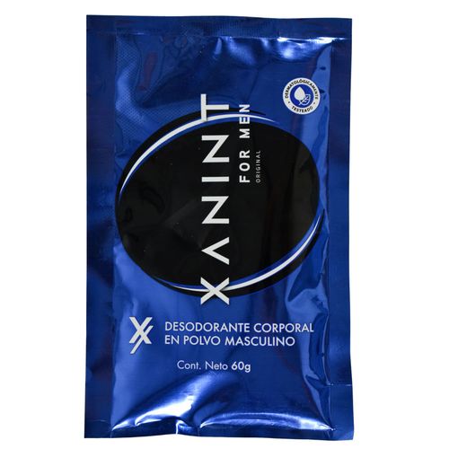 Talco íntimo XANINT Men 60 g