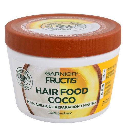 Tratamiento FRUCTIS Hair Food Coconut 350 ml