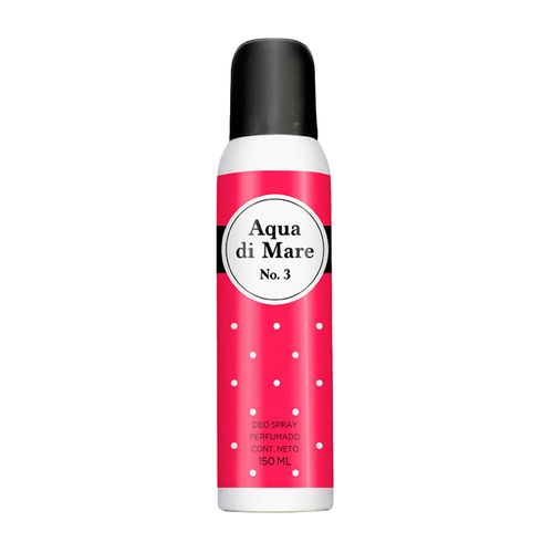 Desodorante aerosol AQUA N°3 150 ml