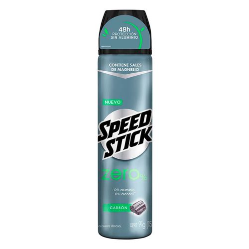 Desodorante SPEED STICK Natural carbon aerosol 91 g