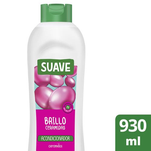 Acondicionador SUAVE brillo Ceramidas 930ml