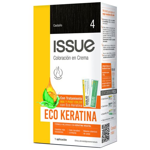 Coloración ISSUE Kit Keratina N° 4