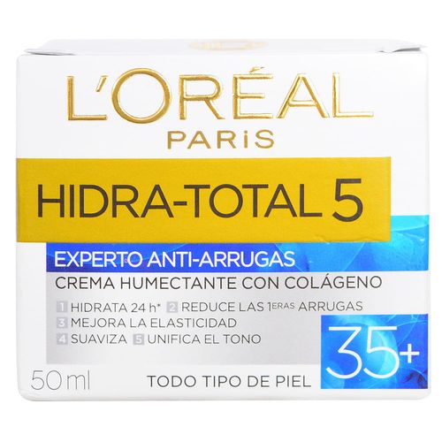 Crema Antiarrugas L'ORÉAL Ht5 + 35 Años 50 ml