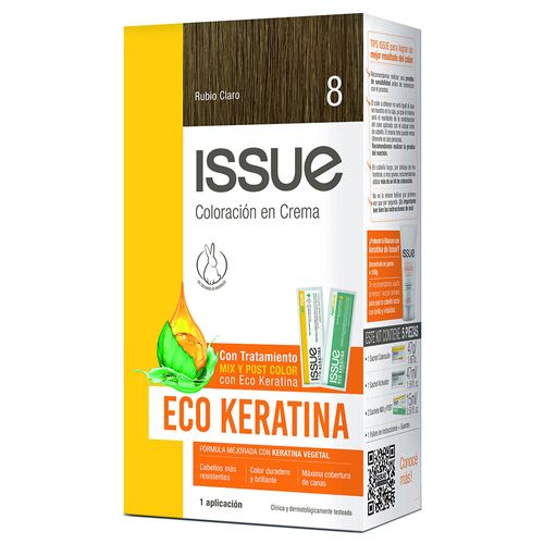 Coloración ISSUE Kit Keratina N° 8