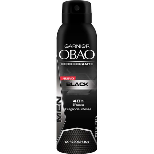 Desodorante OBAO Black men 150 ml