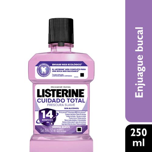 Enjuague bucal LISTERINE Cuidado total zero 250 ml