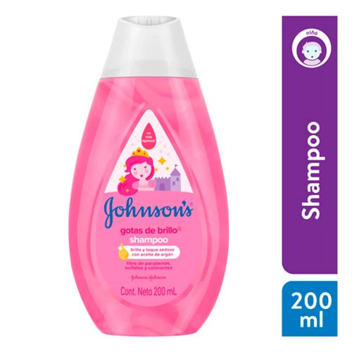 Shampoo JOHNSON'S Baby Gotas de Brillo 200 ml