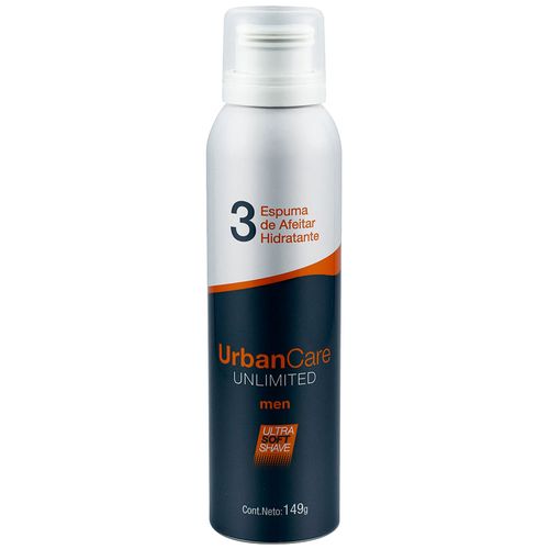 Espuma de afeitar URBAN CARE Unlimited 149 g