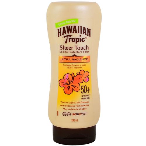 Loción protectora solar Hawaiian Tropic fps 50 240 ml