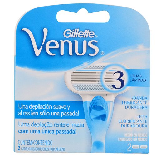 Repuesto GILLETTE Venus mujer 2 un.