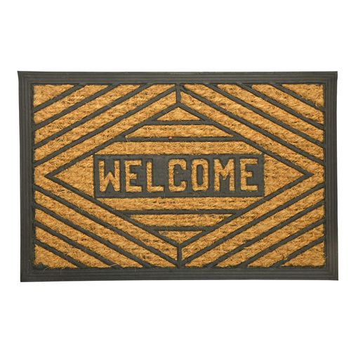 Felpudo coco - gom 40X60 welcome MARCAL