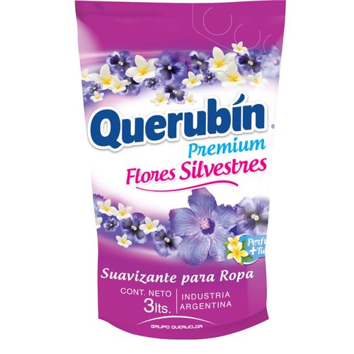 Suavizante QUERUBIN Flores Silvestres doy pack 3 L