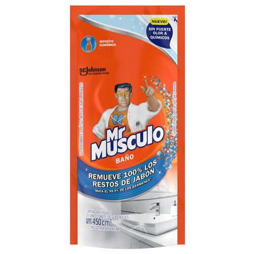 Limpiador MR. MUSCULO Baño doy pack 500 ml