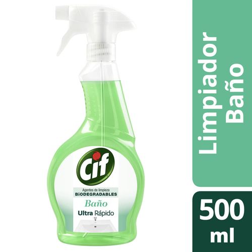 Limpiador Cif Baño Limpieza Diaria gatillo 500 ml