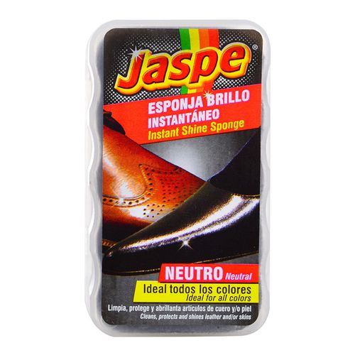 Esponja de brillo instantáneo JASPE para calzado