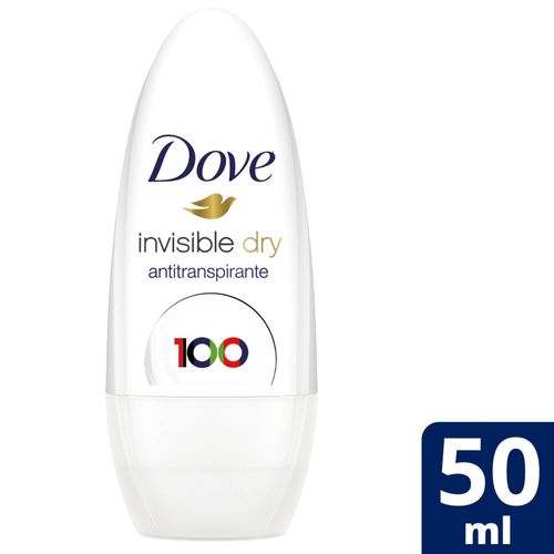 Desodorante DOVE Invisible Dry Femenino Roll On 50 ml