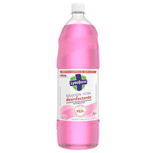 Limpiador líquido LYSOFORM solución total floral 1.8 L