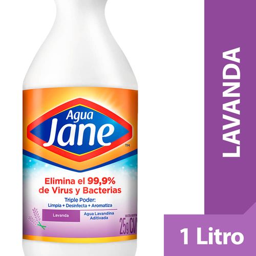 AGUA JANE triple poder lavanda 1 L