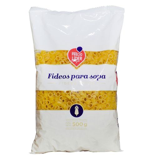 Fideos dedales PRECIO LÍDER 500 g
