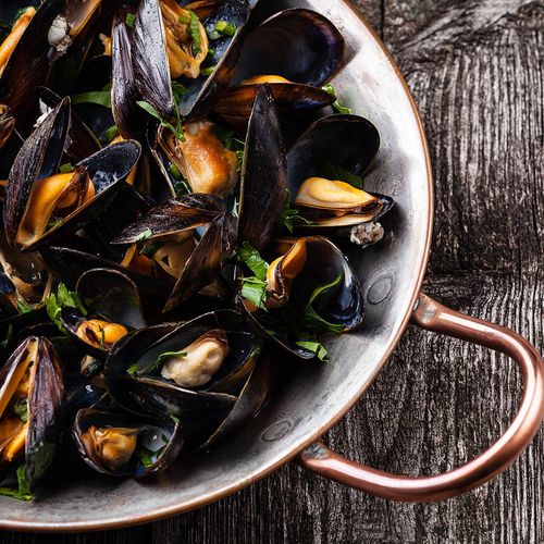 Mejillón Entero envasado al vacío x un.