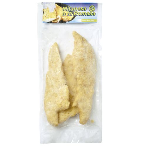 Milanesas de Merluza a la romana sin sal 500 g