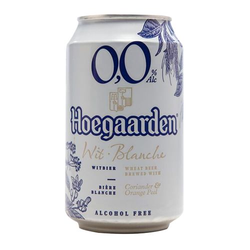 Cerveza sin alcohol HOEGAARDEN 330 ml