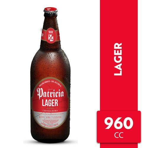 Cerveza PATRICIA 960 ml