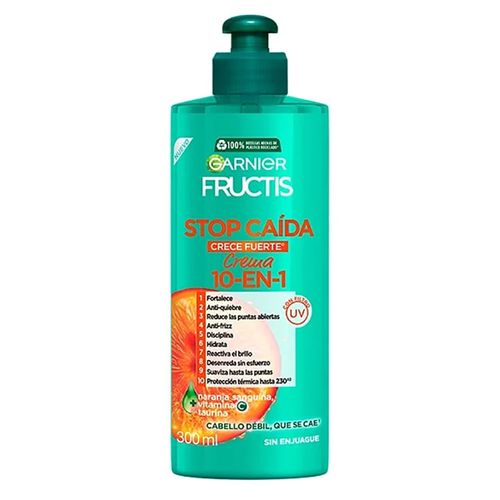 Crema para peinar FRUCTIS 10 en 1 Crece fuerte