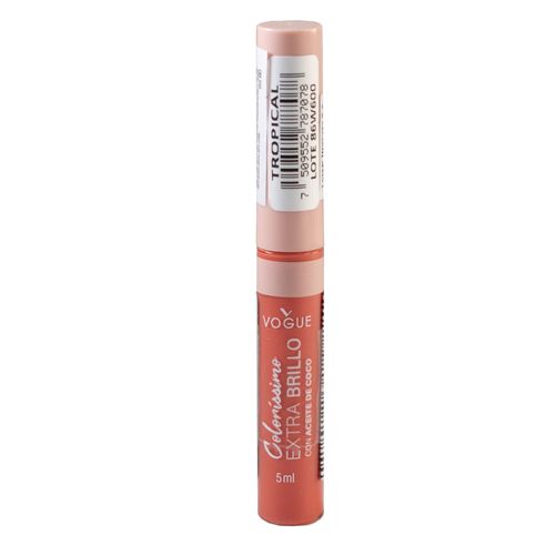 Labial VOGUE gloss color extra brillo tropical 5 ml