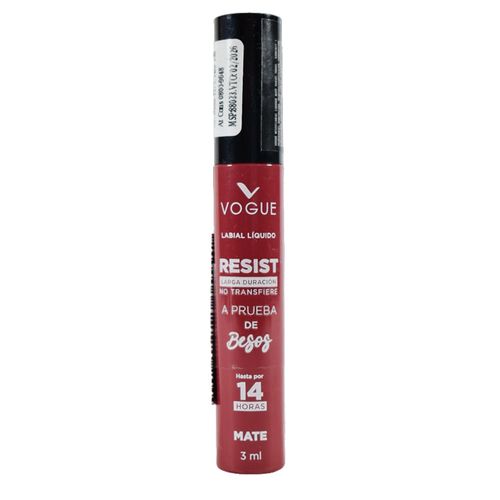 Labial VOGUE Resist Apasionada 3 ml