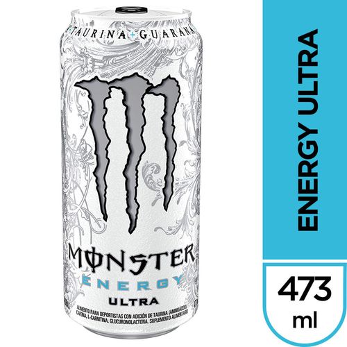 Bebida energizante MONSTER Ultra 473 ml