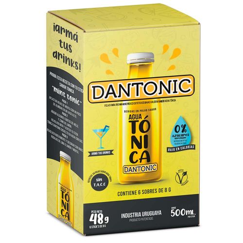 Refresco en polvo tónica DANTONIC 48 g