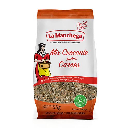 Mix de crocantes para carne LA MANCHEGA 55 g