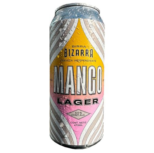 Cerveza BIZARRA Mango Lager 473 ml